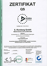 QS Zertifikat 2008
